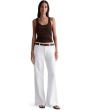 Saige Wide Leg Jeans in White