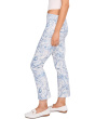 Blue Bayou Printed Elastic Waist Pull-On Bootcut Pants