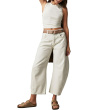 We The Free Good Luck Mid-Rise Barrel Jeans