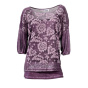 Designer-Shirt+Top, beere