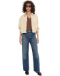Harlan Cropped V-Neck Tee