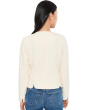 Collarless Jacket with Scallop Detail