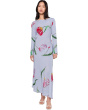 Zadie Diagonal Seam Midi
