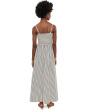Smocked Tie Strap Maxi Dress