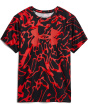 Under Armour Kids Короткий рукав с большим логотипом Tech (Big Kid)