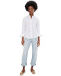 Palm Embroidered Long Sleeve Relaxed Shirt