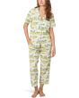 Short Sleeve Classic Stretch Jersey Cropped Pj Set