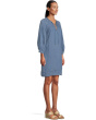 Chambray O'lei Lace-Up Dress