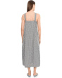 Organic Cotton Pucker Check Lantern Dress
