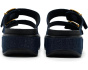 Gen FF Max Buckle Two Bar Denim Slides