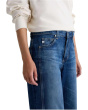 Saige Mid-Rise Wide Leg Crop