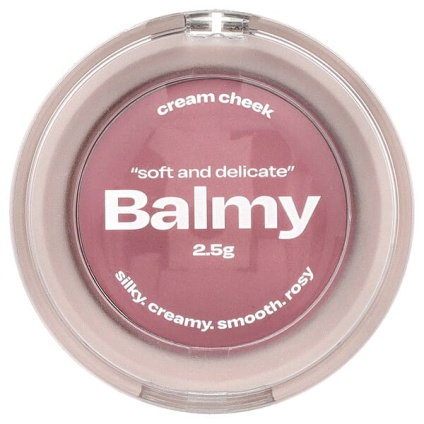 alternativestereo, Balmy Cream, крем для щек, № 2, клубничное молоко, 2,5 г (0,08 унции)