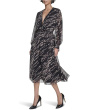 Long Sleeve Chiffon Shirtdress