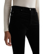 Farrah Mid Rise Bootcut Jeans in Super Black