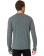 Slub Split-Neck Long Sleeve