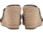 Fisella Cross Band Espadrille Wedge Sandals