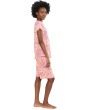 Short Sleeve Henley Bermuda Shorts Pajama Set