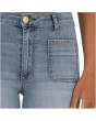 Meg High Rise Wide Leg With Front Patch Pockets Wide Hem