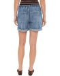 5" Mid-Rise Elastic Back Roll Cuff Shorts
