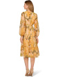 Floral Organza Midi Dress