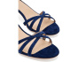 Kendyl Kitten-Heels Suede Sandals