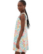 Floral Bow Strap A-Line Dress
