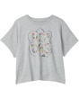 Drop Shoulder Heather Tee (Big Kid)