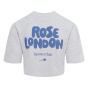 Rose London Спортивная укороченная футболка для девочек младшего возраста