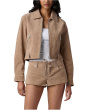Latte Frappe Real Suede Jacket