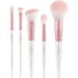 Luvia Cosmetics Набор кистей Prime Vegan Candy Daily Essentials Кисть для румян + кисть для осветления + кисть для пудры + прецизионный блендер + шейдер для век - 1 шт.