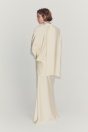 Zara Атласная юбка ZW COLLECTION цвета слоновой кости