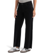 Meg High-Rise Fab Ab Wide Leg Raw Hem-Long Inseam in Black