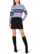 Fair Isle Raglan Long Sleeve Crew