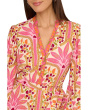 Printed Flounce Dress