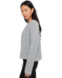 Peruvian Cotton Cloud Twist Crew Neck Sweater
