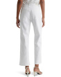 Brinley Mid-Rise Straight Crop in Gallery White
