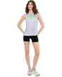Optic Dot Print Sleeveless Top