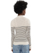 Forever Striped Mock Neck