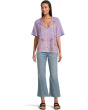 Ruffle Sleeve Field Blouse