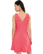 Bow Strap V-Neck A-Line Dress