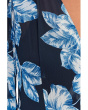 3/4 Sleeve Floral Chiffon Maxi