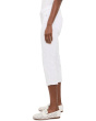 Petite Chloe Capri In Optic White