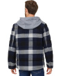 Cotton Plaid Quilted Puffer