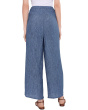 Woven Plisse Wide Ankle Pants