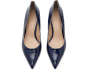 Adrienne Crocodile-Embossed Leather Pumps