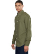 Classic Fit Long Sleeve Garment Dyed Oxford Shirt
