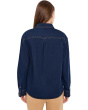 Channing-Button Front Shirt Long Sleeve with Contrast Thread