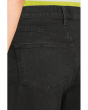 Arellia Ankle With Undone Finished Hem In Black Void