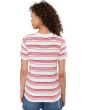 Short Sleeve V-Neck Knit Tee