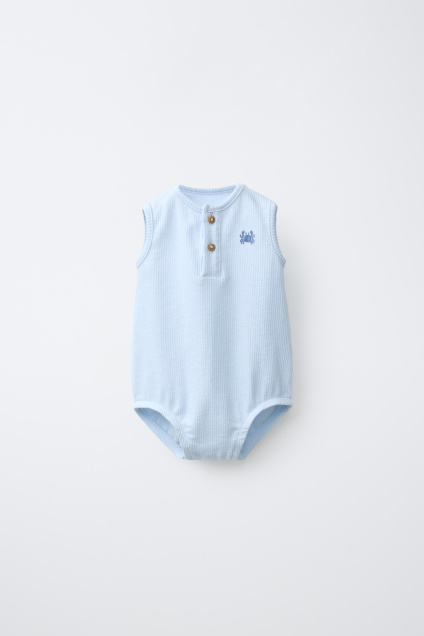 Zara БОДИ С ВЫШИВКОЙ РАКОМ 514994129-423-1